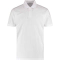 White - Front - Kustom Kit Mens Workforce Regular Polo Shirt