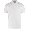 White - Front - Kustom Kit Mens Workforce Regular Polo Shirt