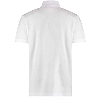 White - Back - Kustom Kit Mens Workforce Regular Polo Shirt