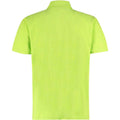 Lime - Back - Kustom Kit Mens Workforce Regular Polo Shirt