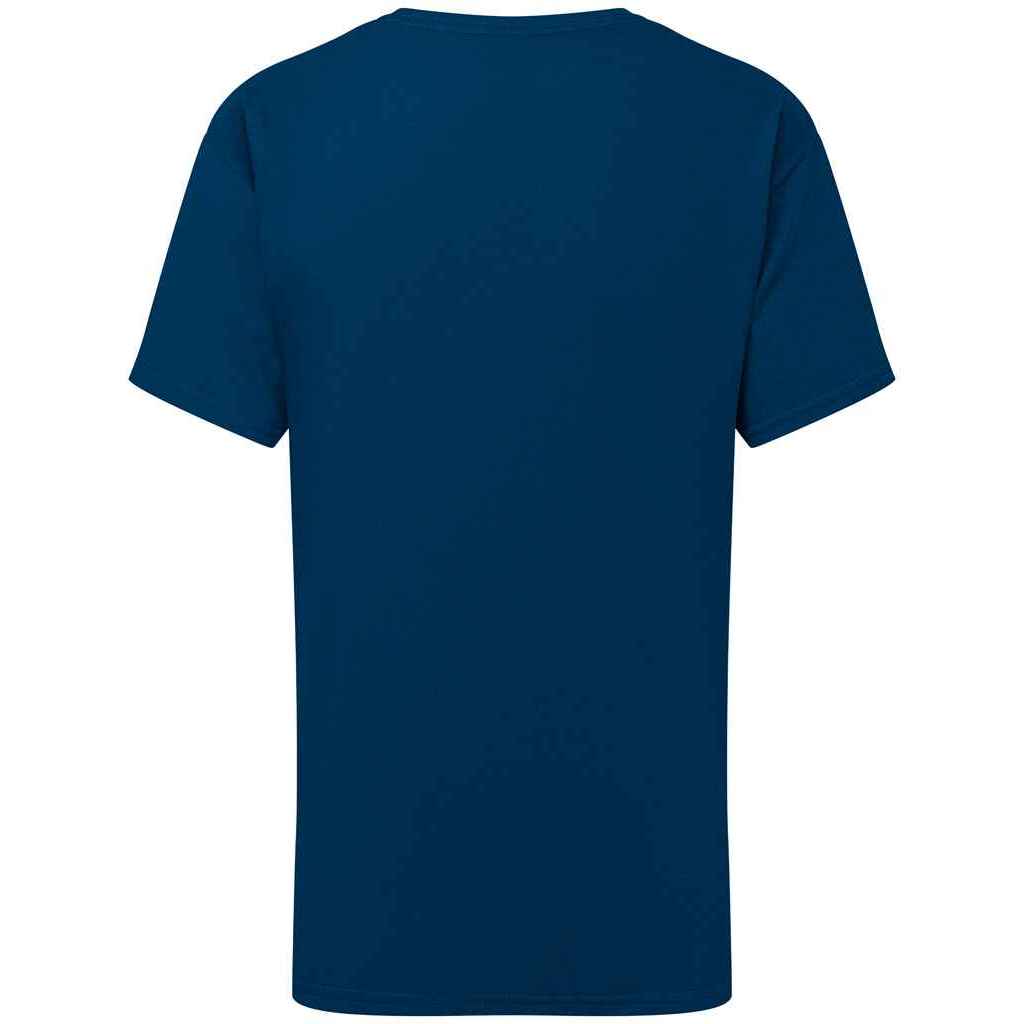 Mountain Blue - Back - Fruit of the Loom Childrens-Kids Iconic 195 Plain T-Shirt