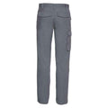 Convoy Grey - Back - Russell Mens Polycotton Twill Work Trousers