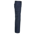 French Navy - Side - Russell Mens Polycotton Twill Work Trousers