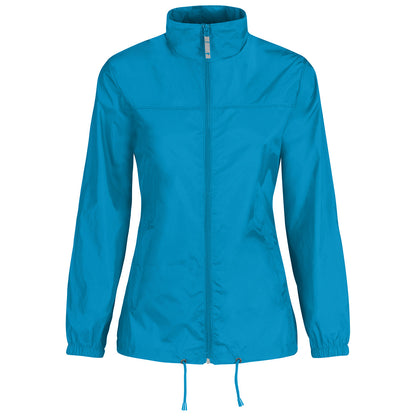 Atoll Blue - Front - B&C Childrens-Kids Sirocco Windbreaker