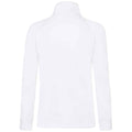 White - Back - Fruit of the Loom Womens-Ladies Premium Sweatshirt