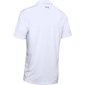 White-Graphite - Back - Under Armour Mens Tech Polo Shirt