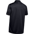 Black-Graphite - Back - Under Armour Mens Tech Polo Shirt