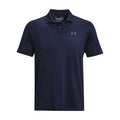Midnight Navy - Front - Under Armour Mens Tech Polo Shirt