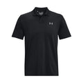 Black - Front - Under Armour Mens Tech Polo Shirt