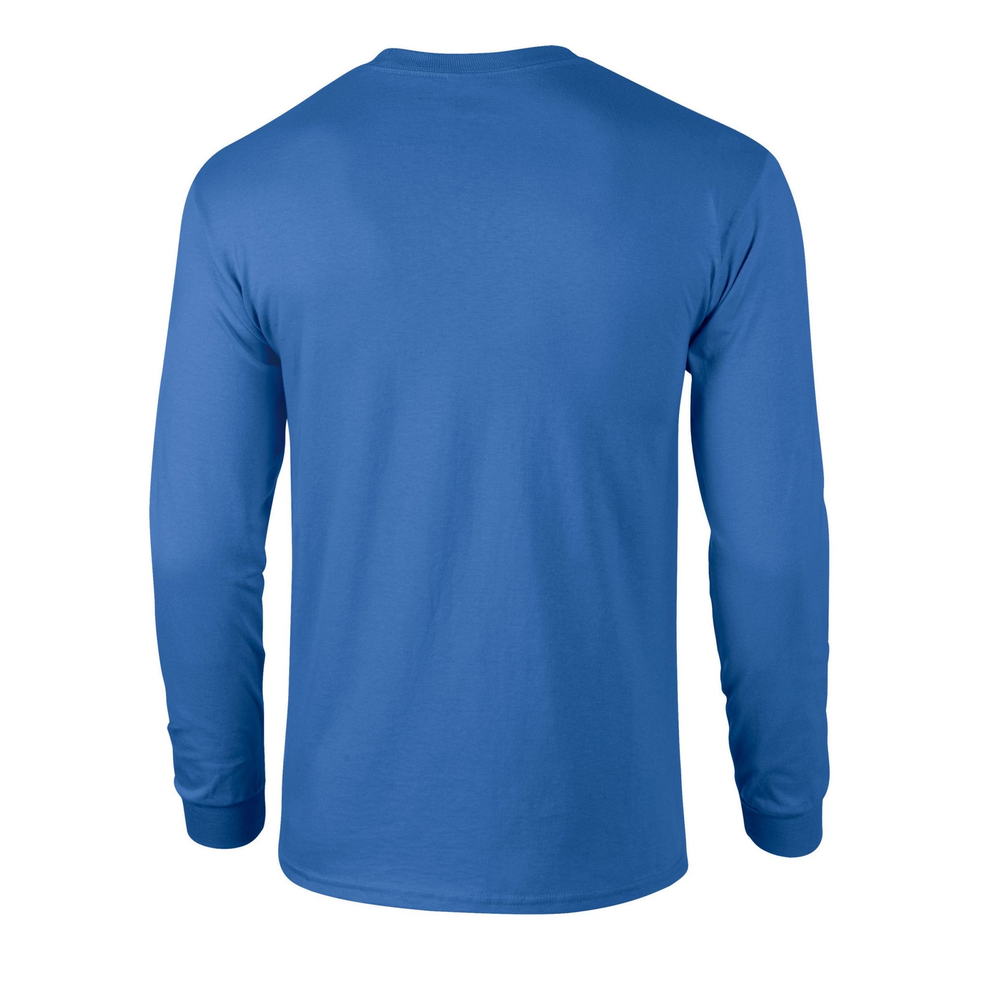 Royal Blue - Back - Gildan Unisex Adult Ultra Cotton Long-Sleeved T-Shirt