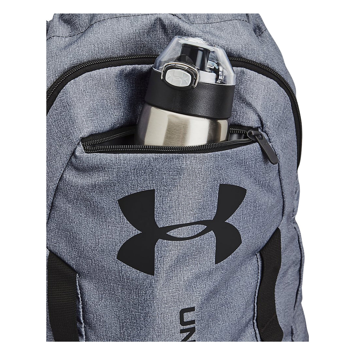 Pitch Grey-Black - Side - Under Armour Undeniable Backpack