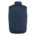 Navy-Lime - Back - Result Unisex Adult Thermoquilt Gilet
