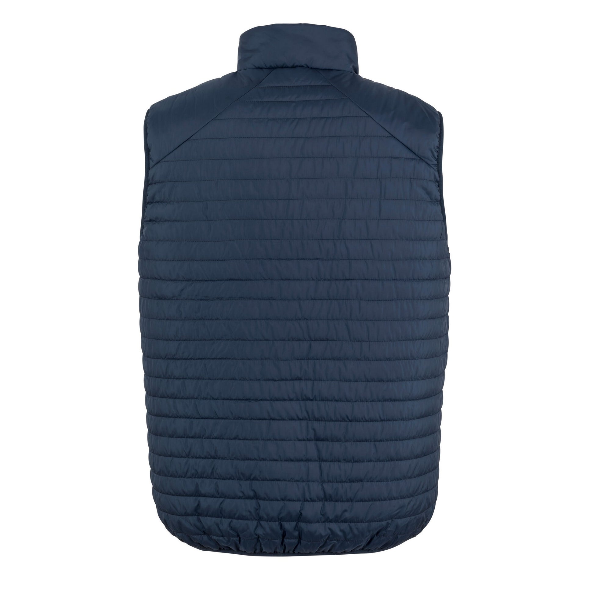 Navy-Lime - Back - Result Unisex Adult Thermoquilt Gilet
