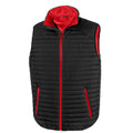 Black-Red - Front - Result Unisex Adult Thermoquilt Gilet