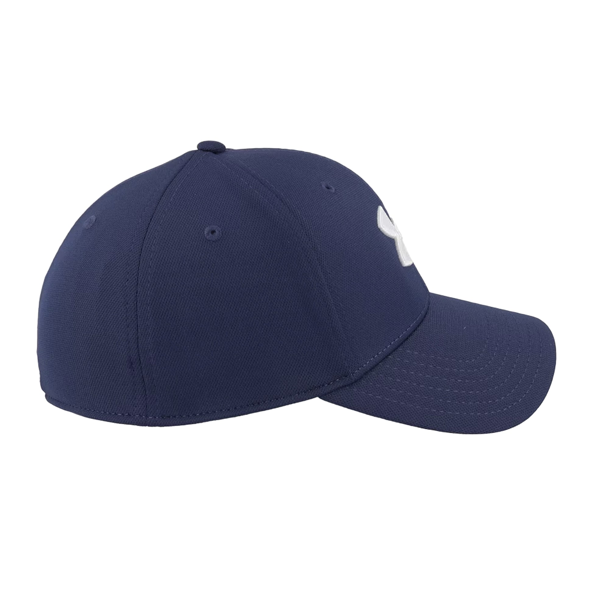 Midnight Navy-White - Side - Under Armour Blitzing Cap