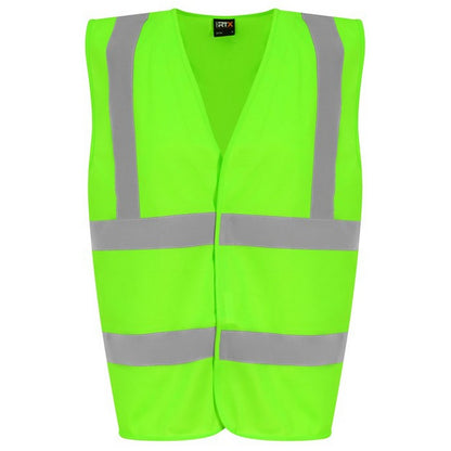 Lime - Front - PRORTX Unisex Adult Waistcoat