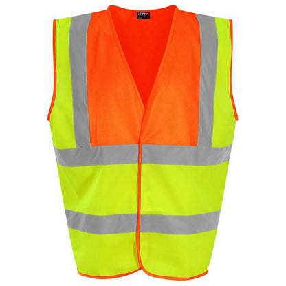 Yellow-Orange - Front - PRORTX Unisex Adult Waistcoat