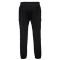 Black - Back - Portwest Unisex Adult KX3 Flexible Slim Work Trousers