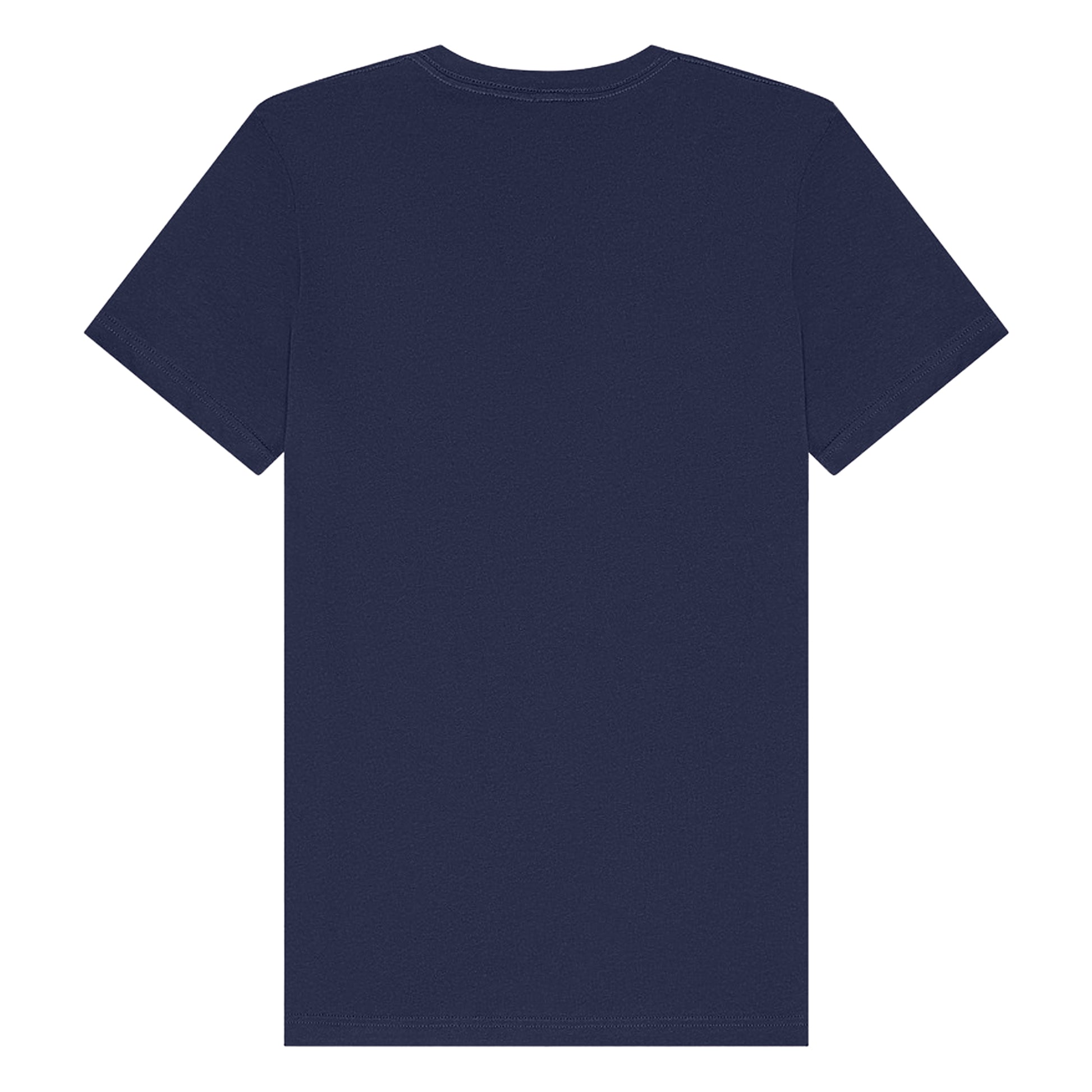 Navy - Back - Bella + Canvas Unisex Adult Jersey V Neck T-Shirt