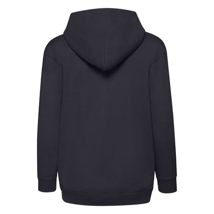 Deep Navy - Back - Fruit Of The Loom Childrens-Kids Classic Full Zip Hoodie