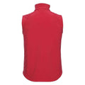 Classic Red - Back - Russell Mens Softshell Gilet
