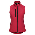 Classic Red - Front - Russell Womens-Ladies Softshell Gilet