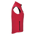 Classic Red - Side - Russell Womens-Ladies Softshell Gilet