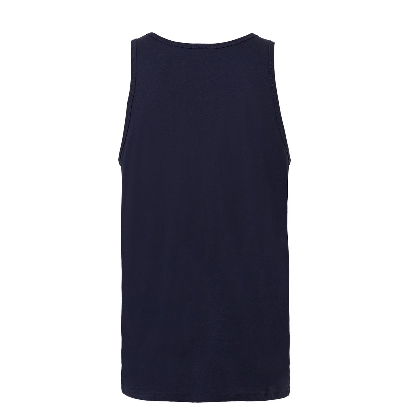 Navy - Back - Bella + Canvas Unisex Adult Jersey Tank Top