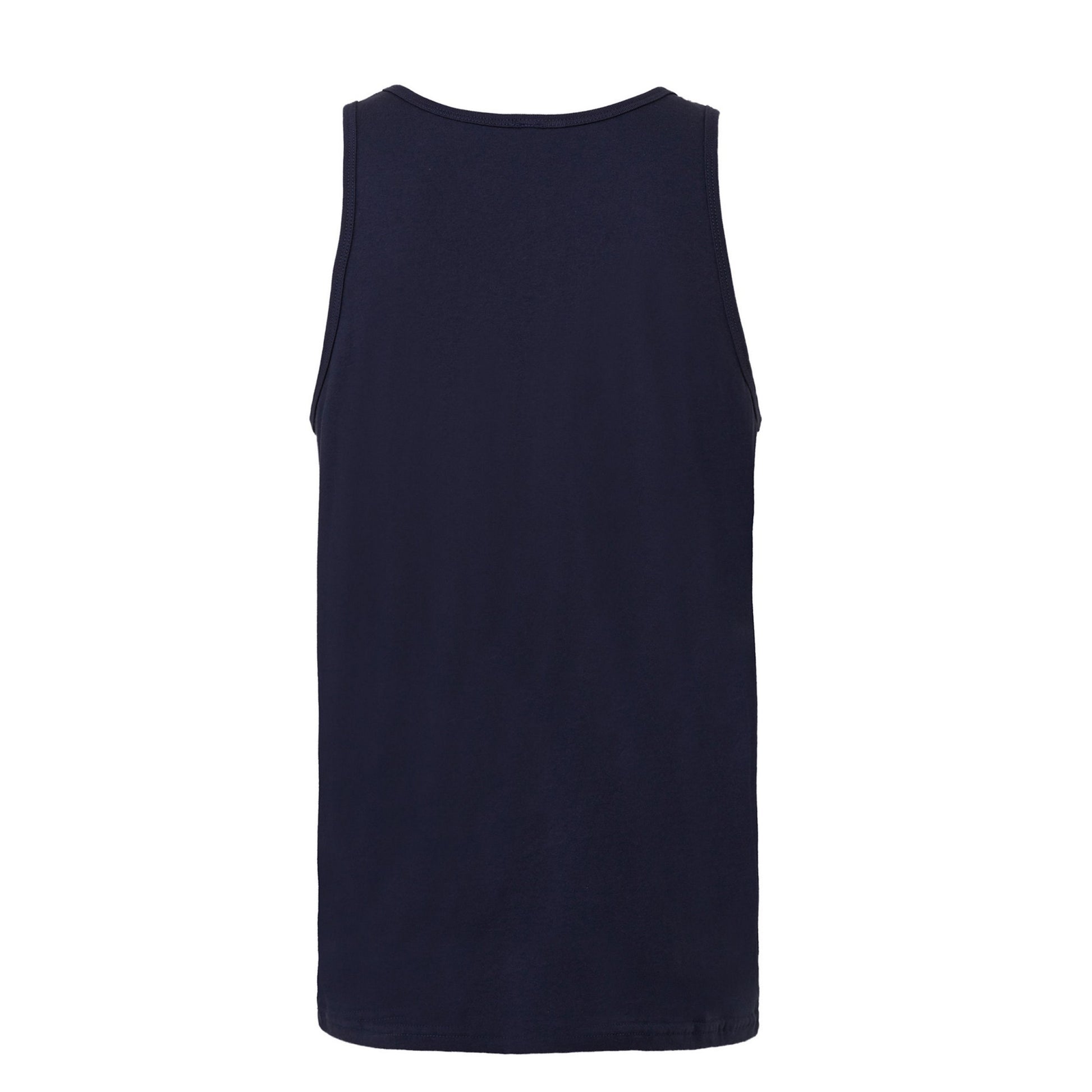 Navy - Back - Bella + Canvas Unisex Adult Jersey Tank Top