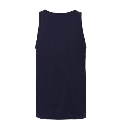 Navy - Back - Bella + Canvas Unisex Adult Jersey Tank Top
