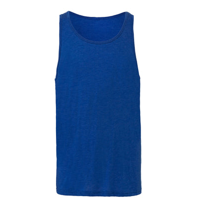 True Royal - Front - Bella + Canvas Unisex Adult Jersey Tank Top
