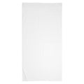 White - Front - Towel City Bordered Printable Bath Towel