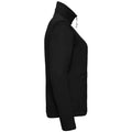 Black - Side - Russell Womens-Ladies Smart Soft Shell Jacket