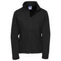 Black - Front - Russell Womens-Ladies Smart Soft Shell Jacket