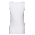 White - Back - Fruit of the Loom Womens-Ladies Valueweight Lady Fit Vest Top