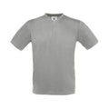 Sports Grey - Front - B&C Mens Exact V Neck T-Shirt