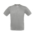 White - Front - B&C Mens Exact V Neck T-Shirt