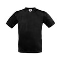 Black - Front - B&C Mens Exact V Neck T-Shirt