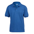 Royal Blue - Front - Gildan Childrens-Kids Dryblend Jersey Knitted Polo Shirt