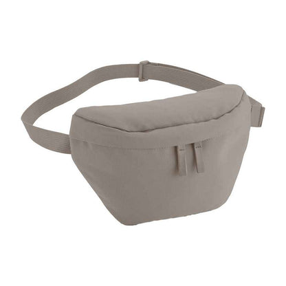 Mushroom - Front - Bagbase Simplicity 1L Waist Bag