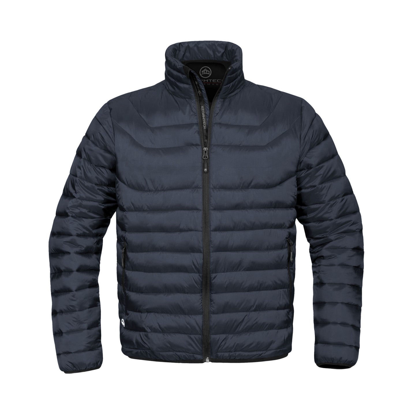 Navy - Front - Stormtech Mens Altitude Padded Jacket