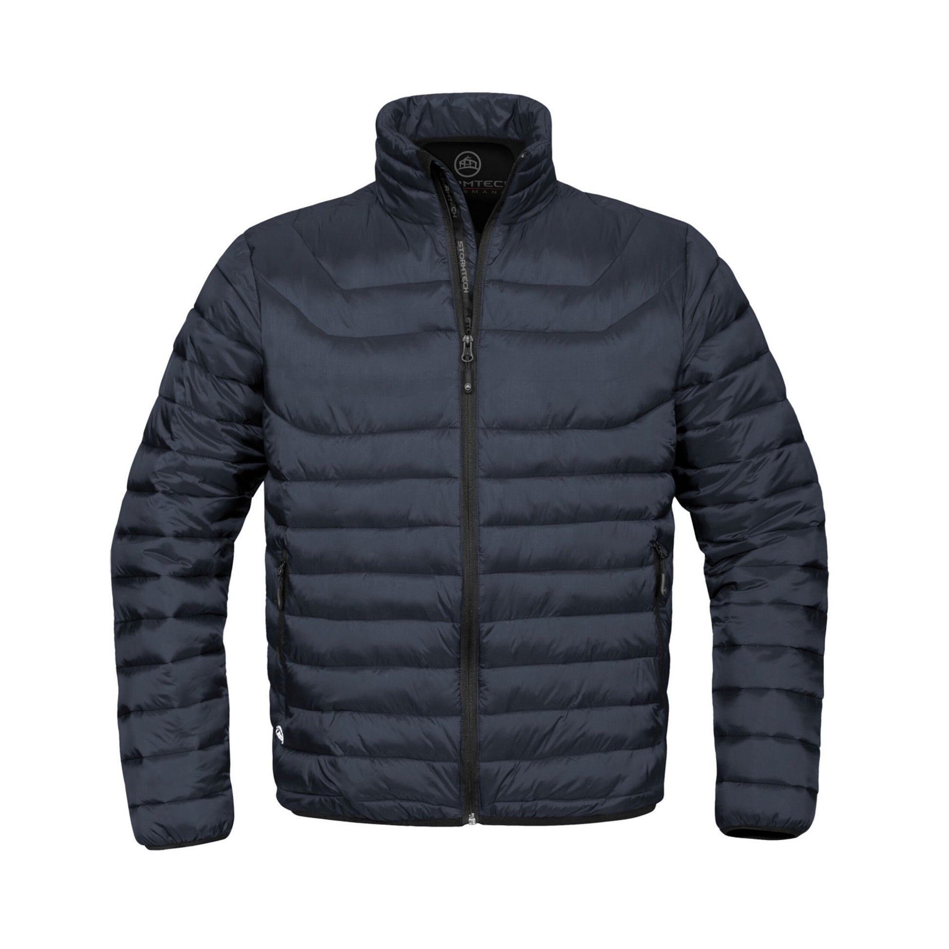 Navy - Front - Stormtech Mens Altitude Padded Jacket