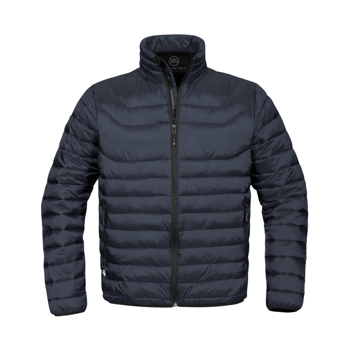 Navy - Front - Stormtech Mens Altitude Padded Jacket