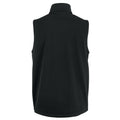 Black - Back - Russell Mens Smart Softshell Gilet