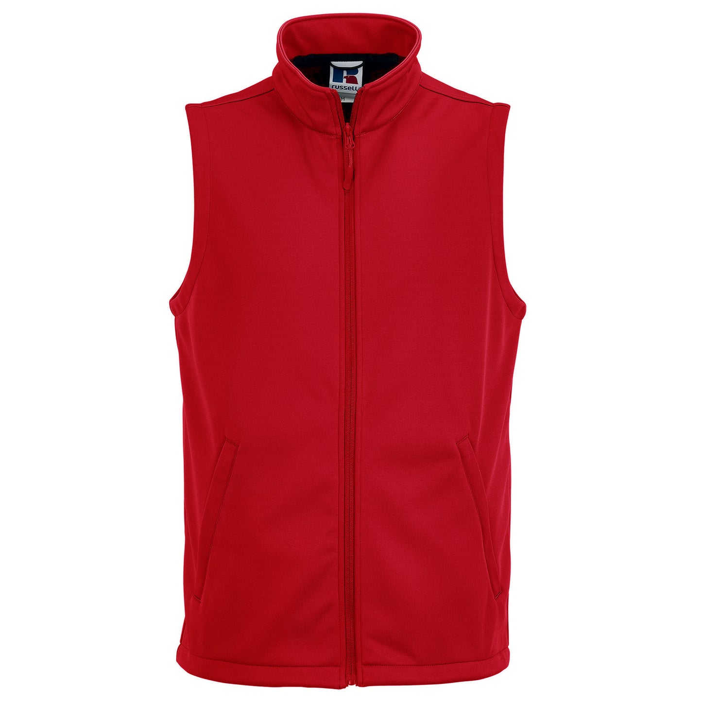 Classic Red - Front - Russell Mens Smart Softshell Gilet