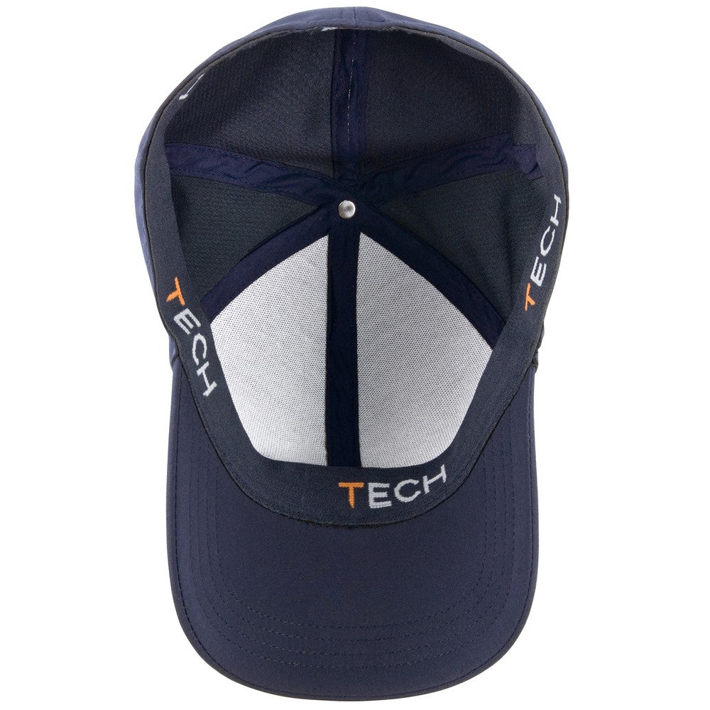 Navy - Side - Result Headwear Tech Performance Softshell Cap