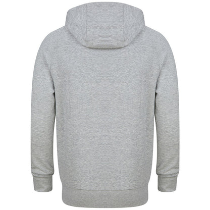 Heather Grey - Back - Tombo Unisex Adult Athleisure Hoodie