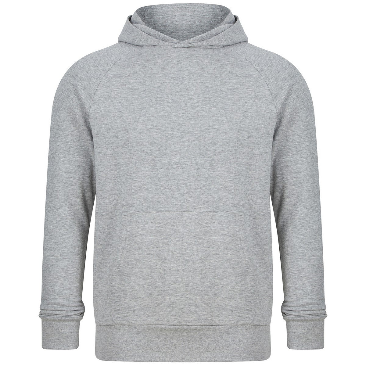 Heather Grey - Front - Tombo Unisex Adult Athleisure Hoodie