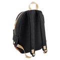 Black - Back - Bagbase Heritage Backpack