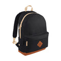 Black - Front - Bagbase Heritage Backpack